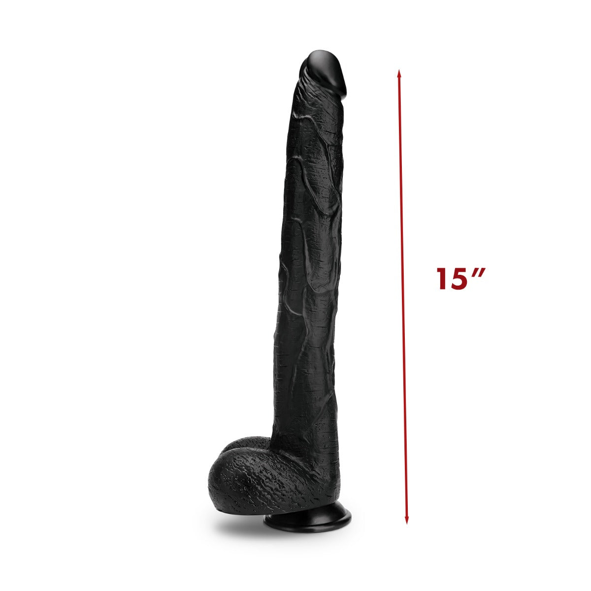 Prowler RED The Destroyer Dildo Black (15")