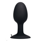 Prowler RED Large Weighted Butt Plug Black