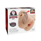 PDX Plus Double Pounder Vibrating Squeeze Stroker Light