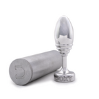 Doxy Ribbed Aluminium Butt Plug