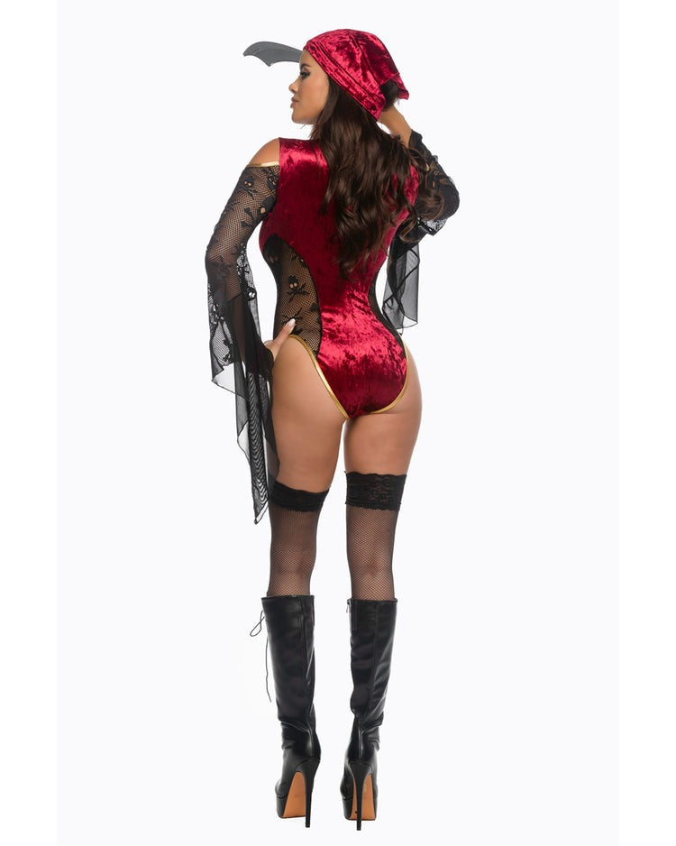 Treasure Chest Tease Roma Costume 6600 pirate costume back view