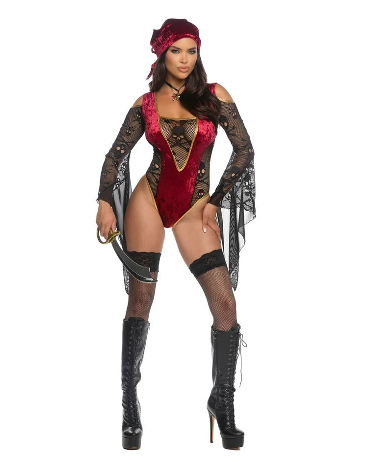 Treasure Chest Tease Roma Costume 6600 pirate costume front view