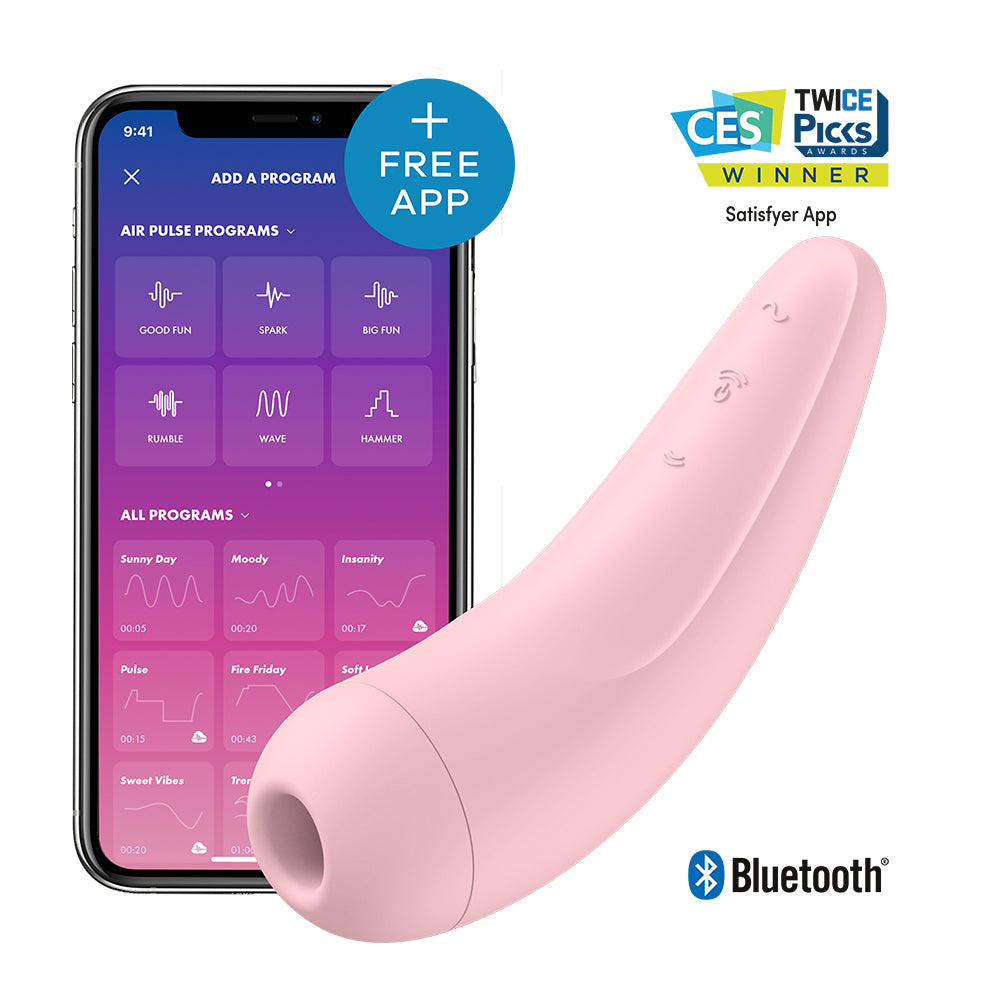 Satisfyer App Enabled Curvy 2+ Pink Main image