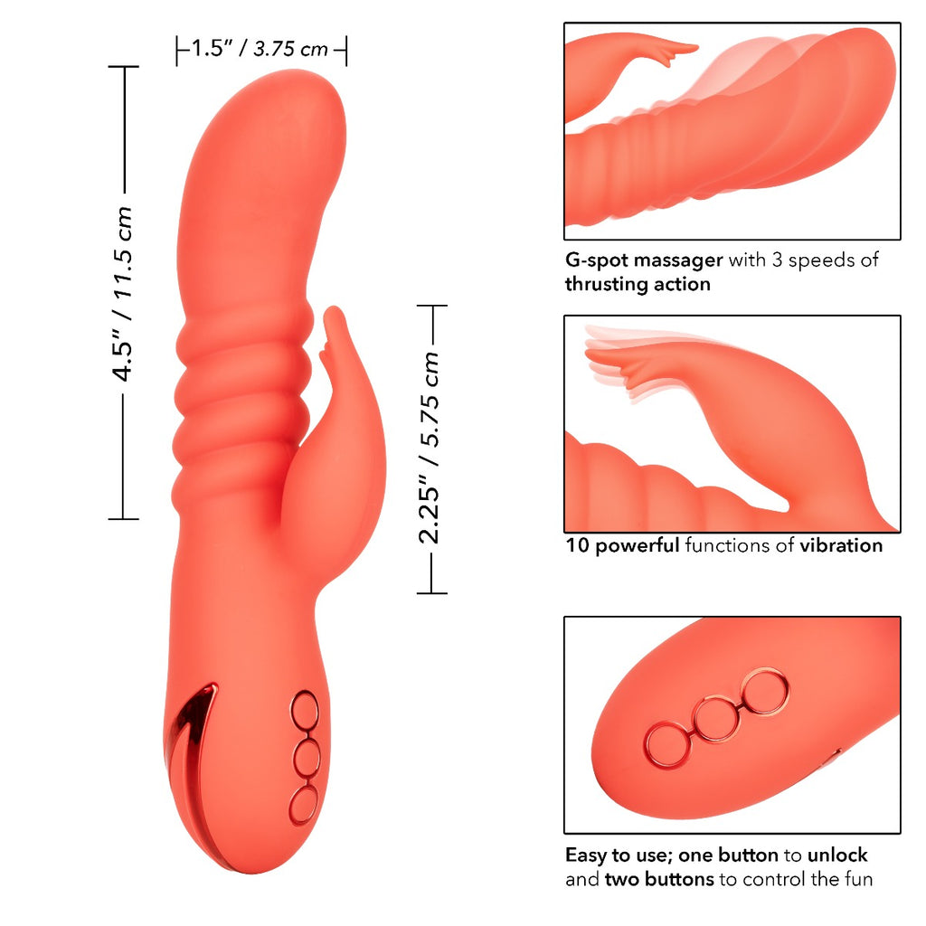 California Exotics Orange County Cutie Thrusting Massager