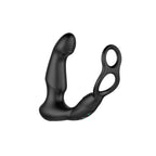 SIMUL8 WAVE EDITION Vibrating Dual Motor Anal Cock and Ball Toy - Black