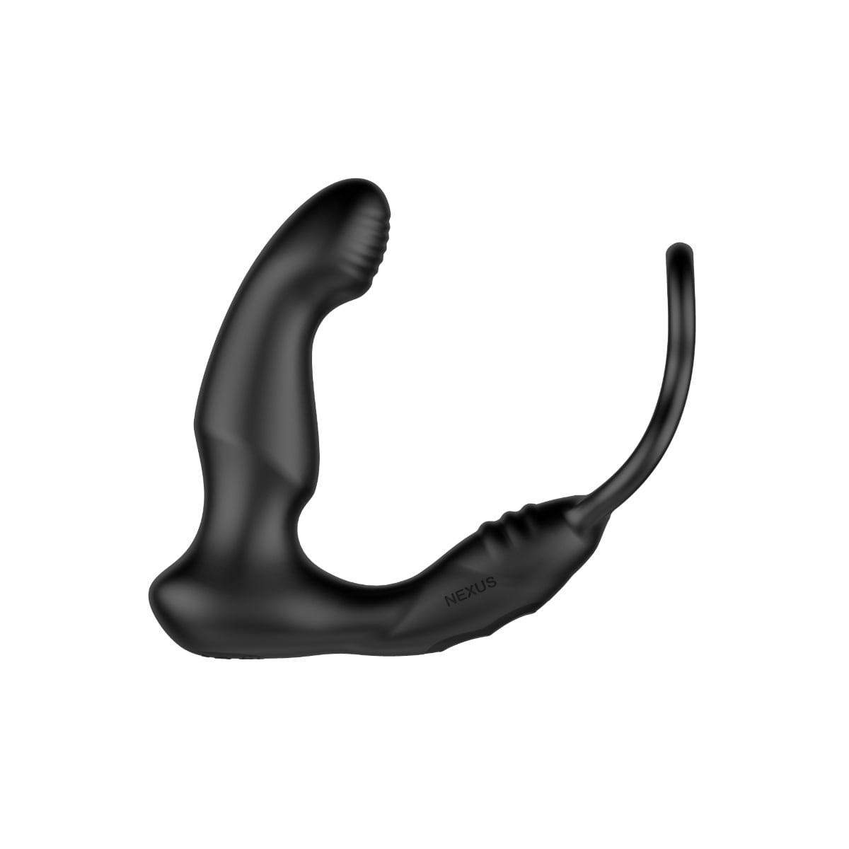 SIMUL8 WAVE EDITION Vibrating Dual Motor Anal Cock and Ball Toy - Black