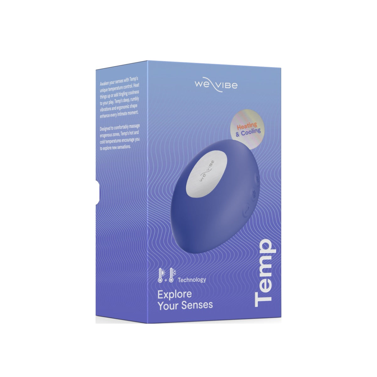 We-Vibe Temp Lay On Clitoral Warming Vibrator Lavender Secondary image