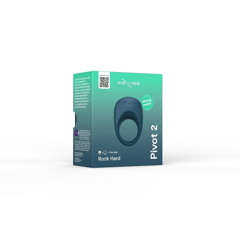 We-Vibe Pivot 2 Vibrating Couples Ring Slate