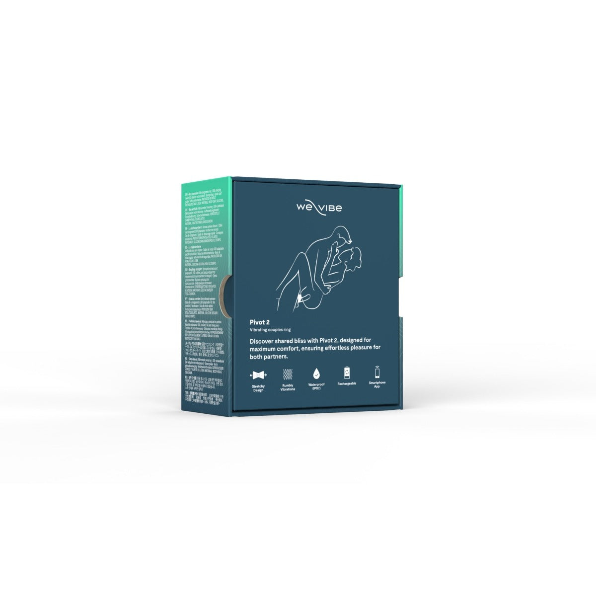 We-Vibe Pivot 2 Vibrating Couples Ring Slate