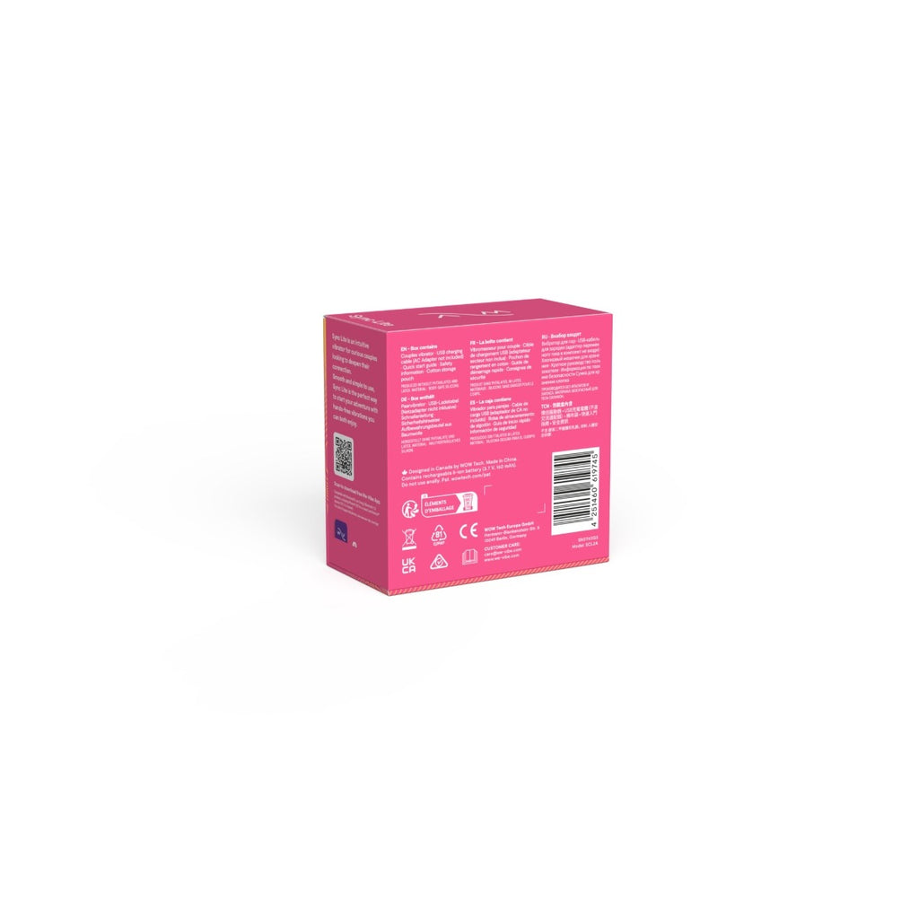 We-Vibe Sync Lite Couples Vibrator Pink