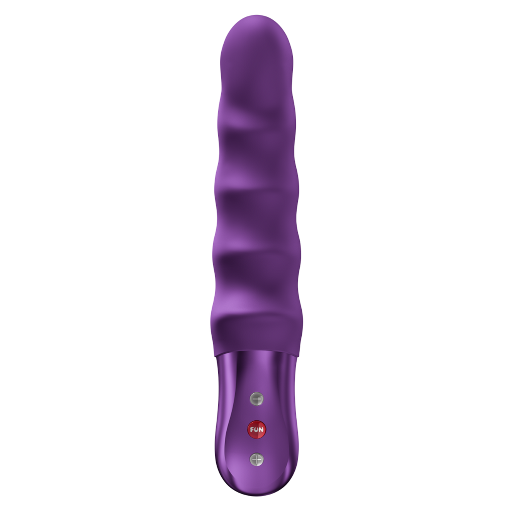 Fun Factory Stronic Surf Thrusting Vibrator - Dark Violet