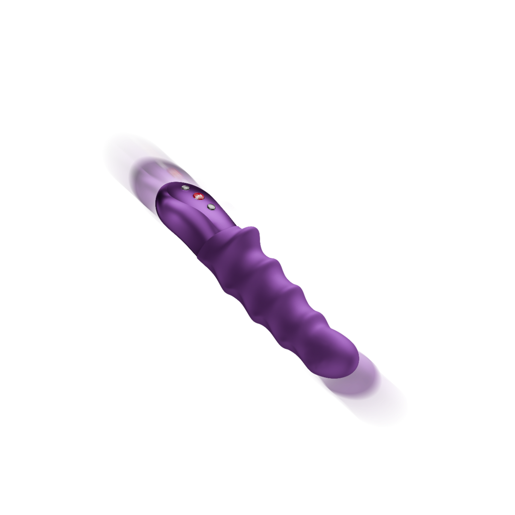 Fun Factory Stronic Surf Thrusting Vibrator - Dark Violet