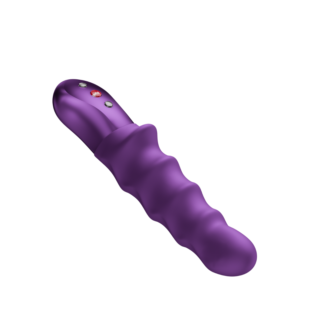 Fun Factory Stronic Surf Thrusting Vibrator - Dark Violet