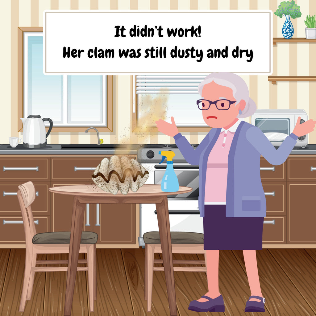 The Dusty Clam funny adult book inside page 2