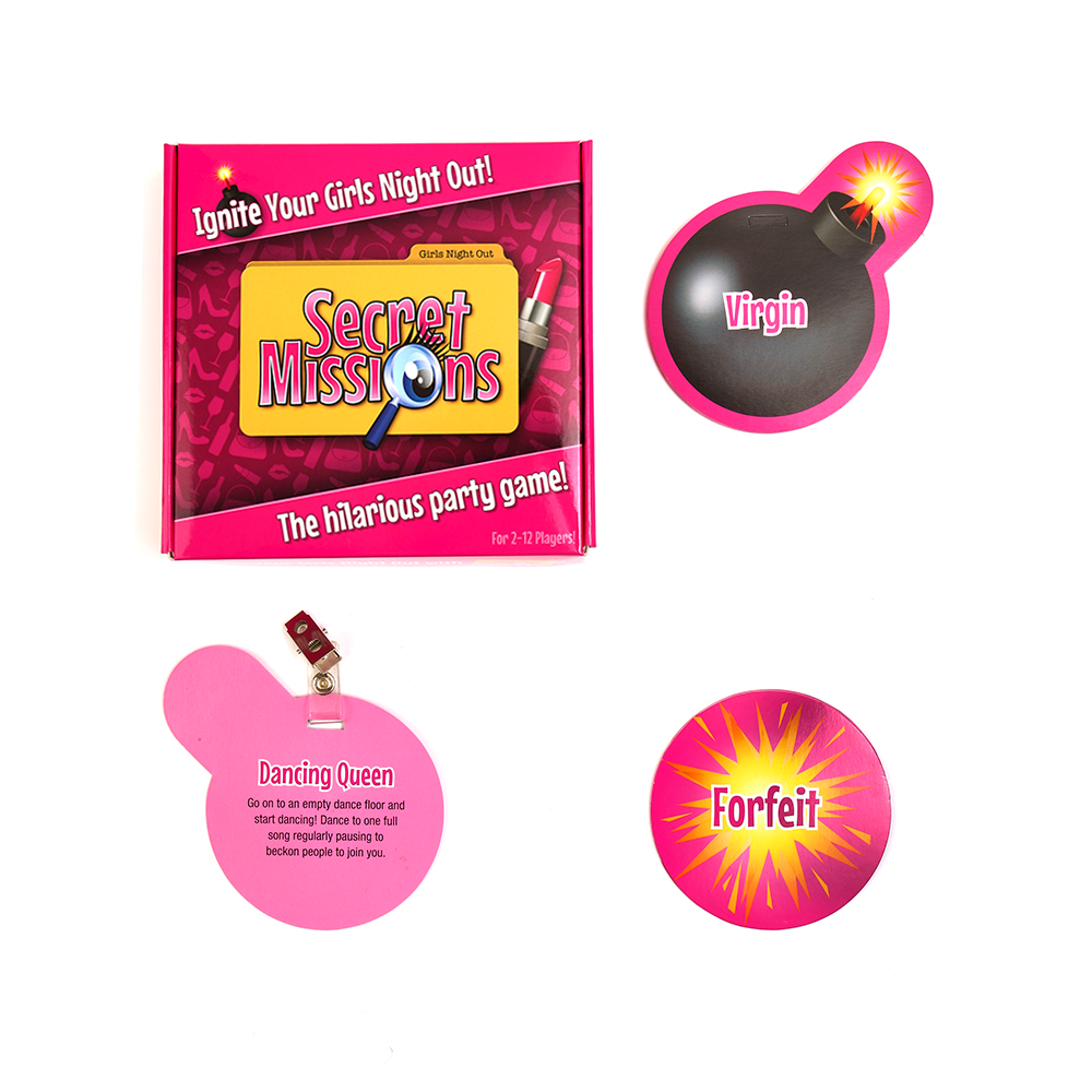 Secret Missions - Girlie Nights - Hen & Stag Party Games Main image