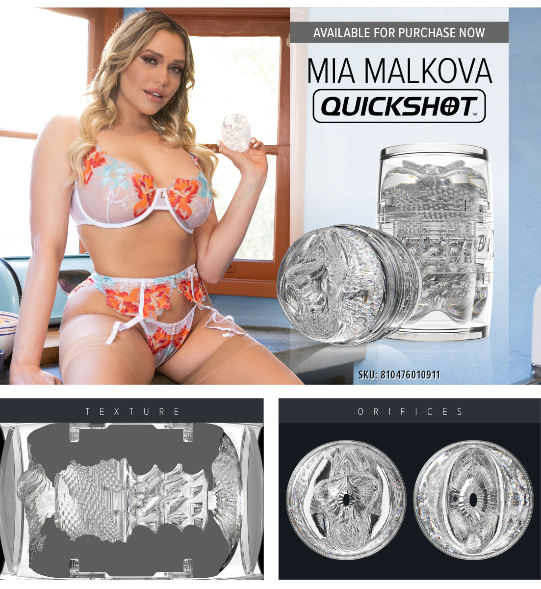 Mia Malkova Fleshlight Quickshot Secondary image