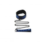 Whipsmart Diamond Collar And Leash Blue