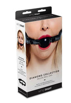 Whipsmart Diamond Ball Gag Black