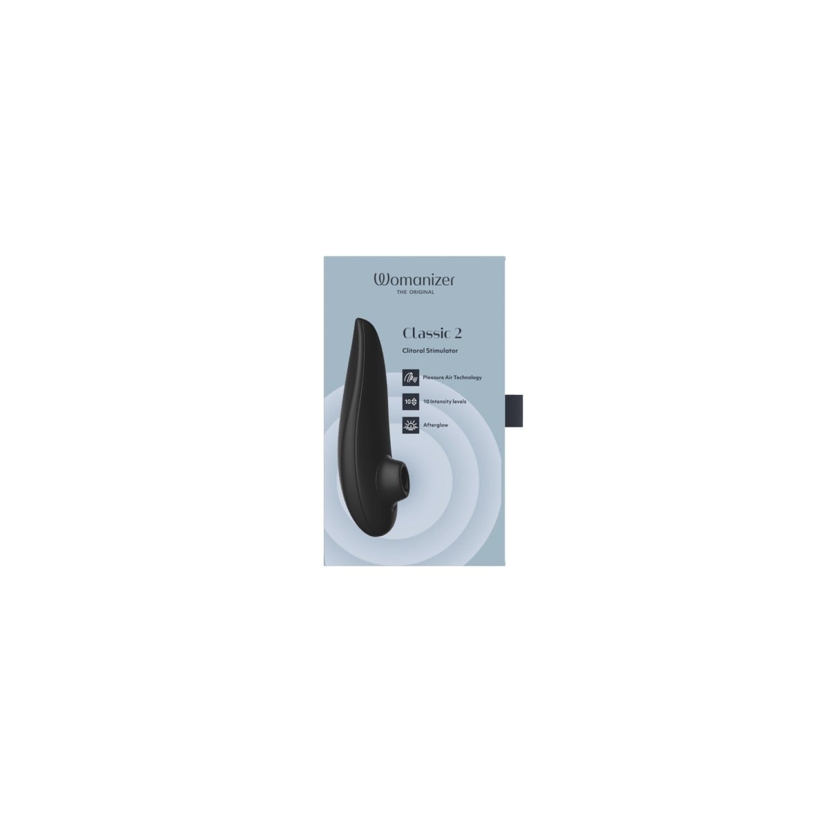 Womanizer Classic 2 Clitoral Stimulator Black Secondary image