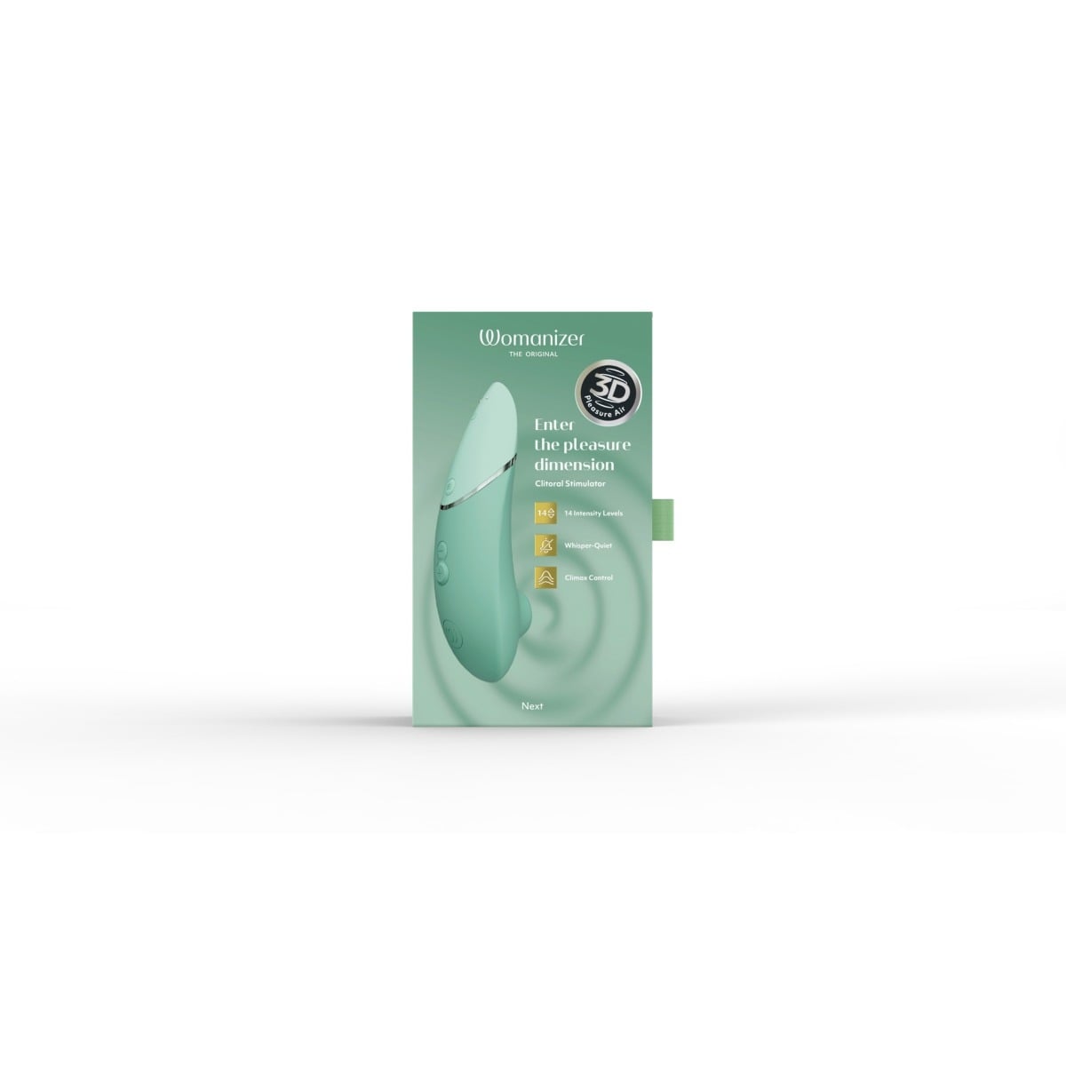 Womanizer Next Clitoral Air Stimulator with Climax Control Sage Secondary image