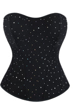 YesX YX895 Sequin Corset Black – image 2